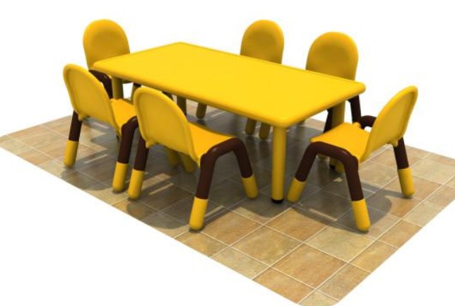 kx-1835塑料桌子
