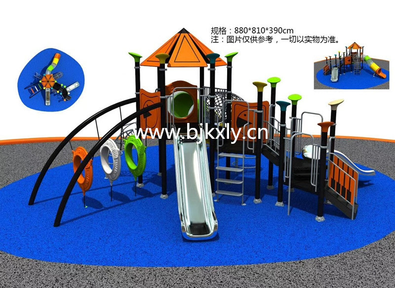 PE板不锈钢滑梯33